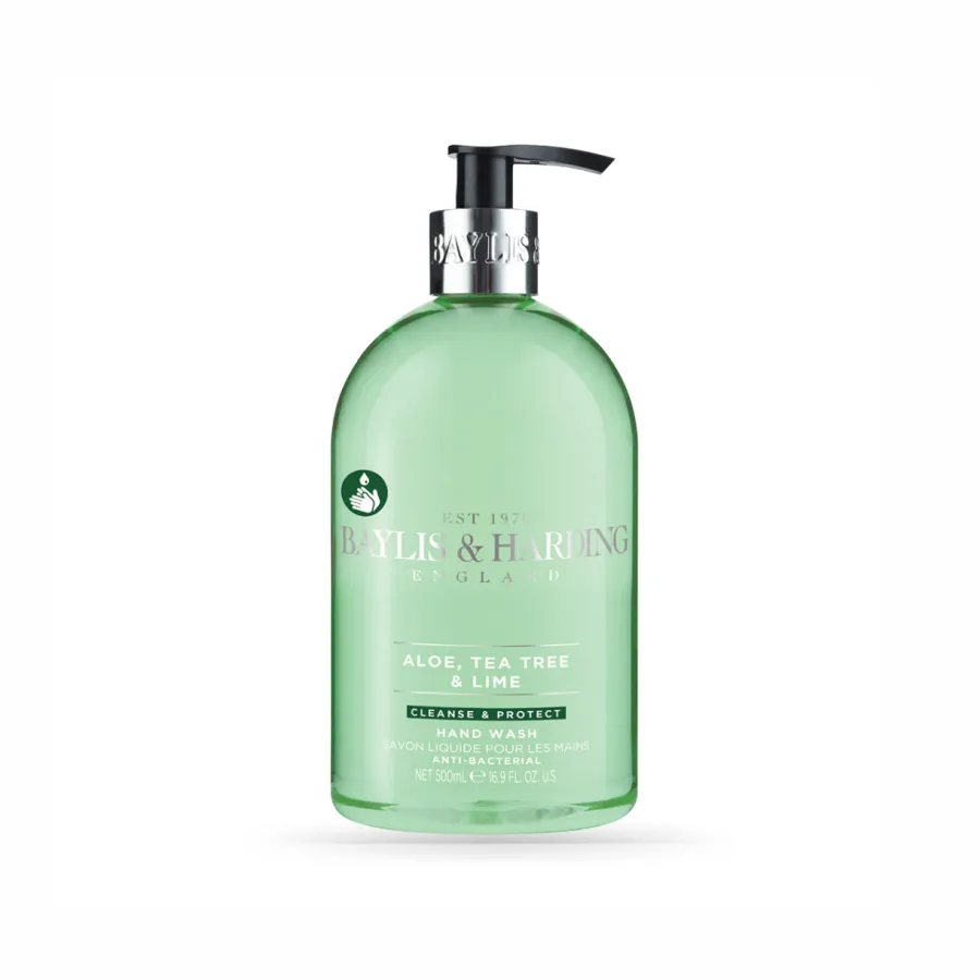 B&H Cleanse& Protect Aloe, Tea Tree & Lime Hand Wash anti bacterial