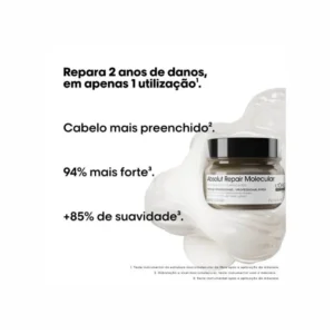 L'Oréal Professionnel Absolut Repair Molecular Peptides Bonder + 5 Amino Acids Máscara - Image 12