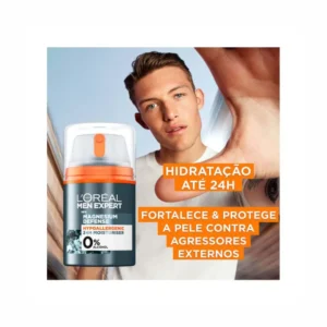 L'Oréal Men Magnesium Defense Hidratante 24horas - Image 3