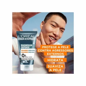 L'Oréal Men Magnesium Defense Limpeza Facial - Image 2