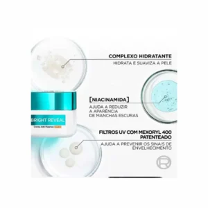 L'Oréal Bright Reveal Niacinamida + Mexoryl 400 Creme antimanchas SPF50 - Image 3