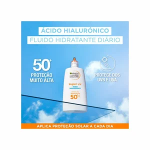 Garnier Ambre Solaire Super Uv Ácido Hialurónico Fluído SPF50+ - Image 4