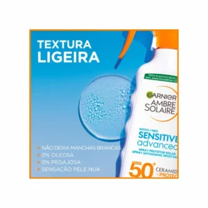 Garnier Ambre Solaire Sensitive Adv em Spray SPF50+ - Image 4