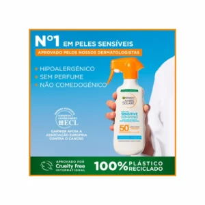 Garnier Ambre Solaire Sensitive Adv em Spray SPF50+ - Image 2