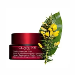 Clarins Multi-Intensive Nuit Crème Lift-Redensifiante Anti-Rides Peles Muito Secas - Image 4