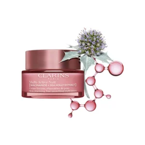 Clarins Multi-Active Nuit Crème Lissante, Rénovatrive de Peau Peles Secas - Image 2