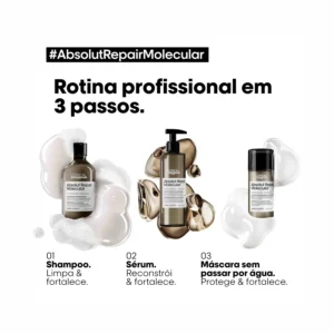 L’Oréal Professionnel Absolut Repair Molecular Peptides Bonder + 5 Amino Acids Shampooing - Image 2