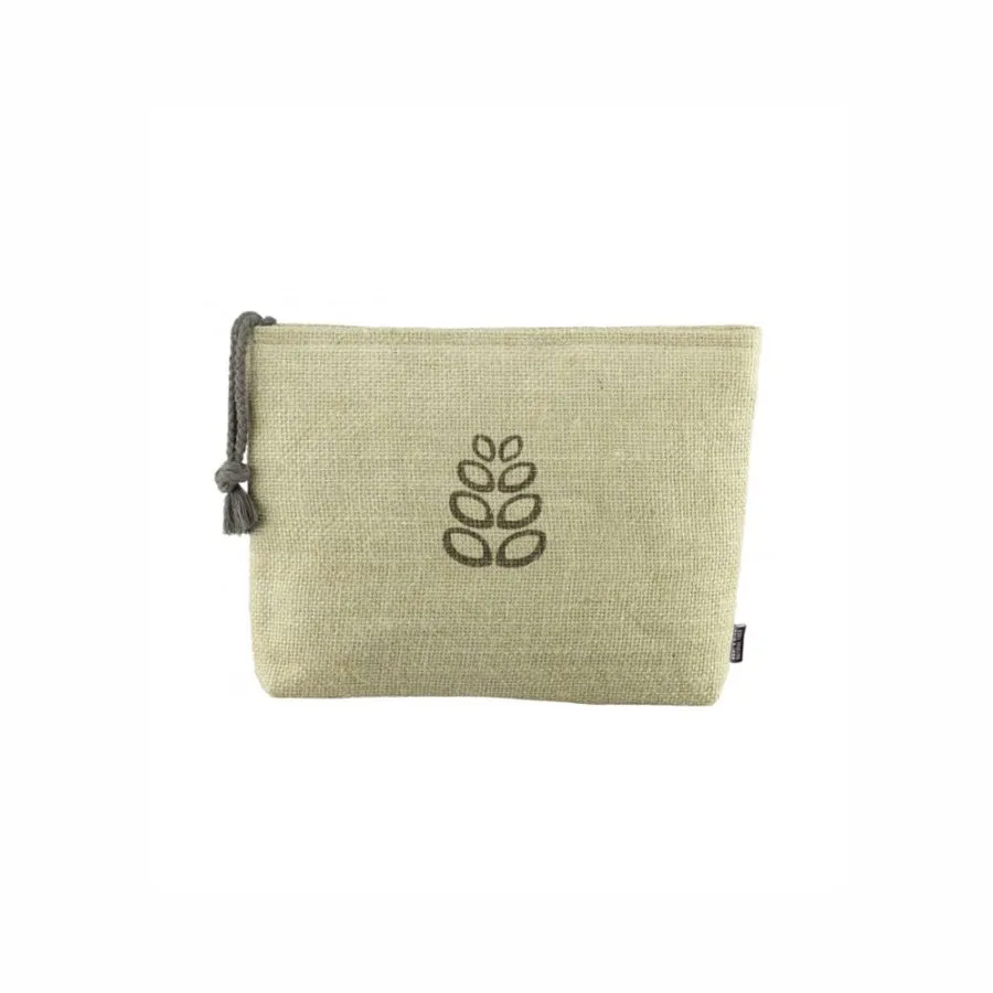 Beter Natural Fiber Toiletry Bag Jute & Organic Cotton