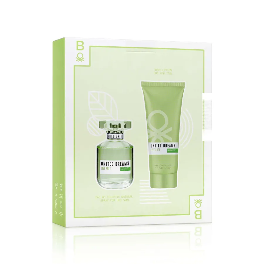 Coffret United Dreams Live Free by UCB Eau de Toilette