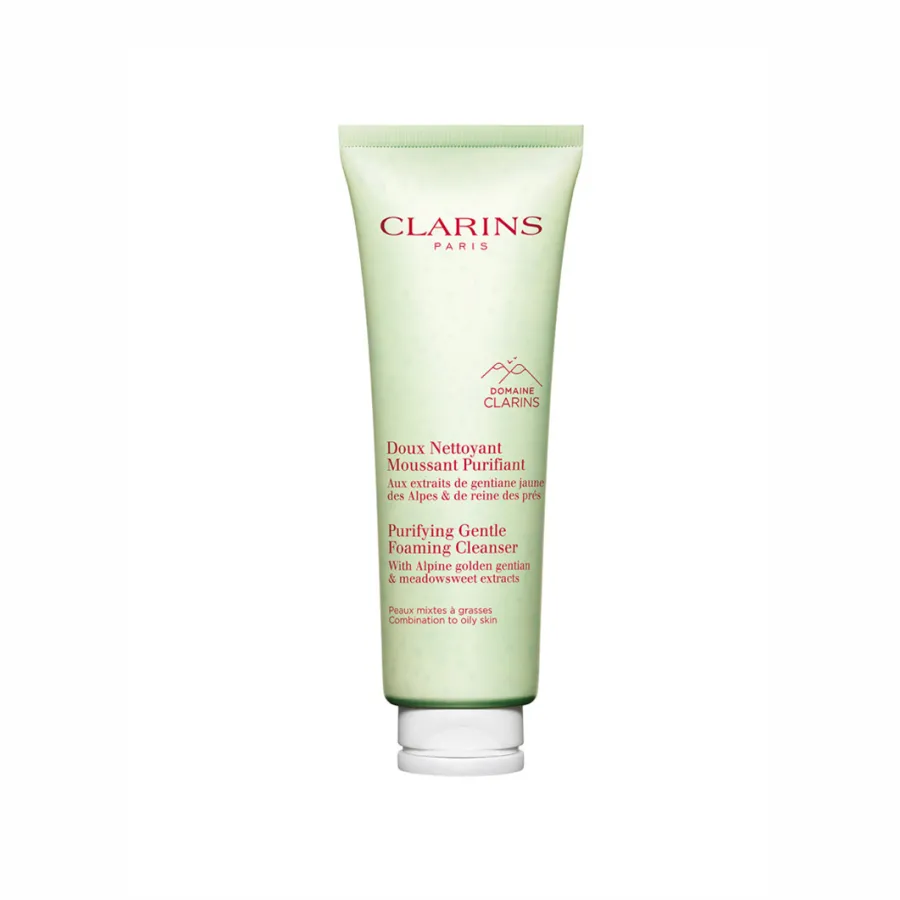 Clarins Doux Nettoyant Moussant Purifiant Peles Mistas a Oleosas